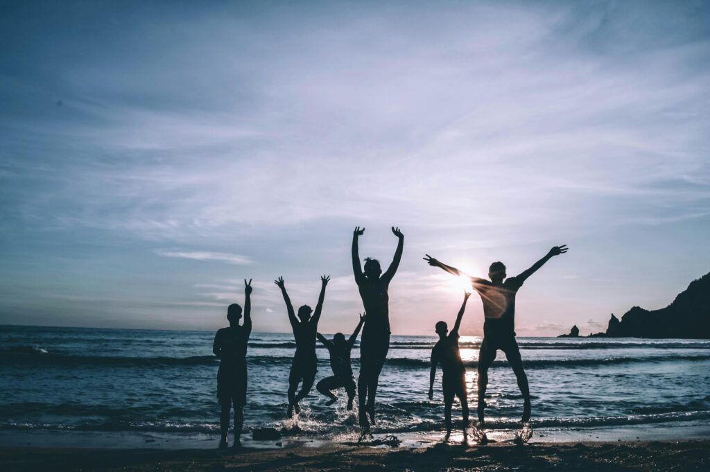 Swinger Couples Beach